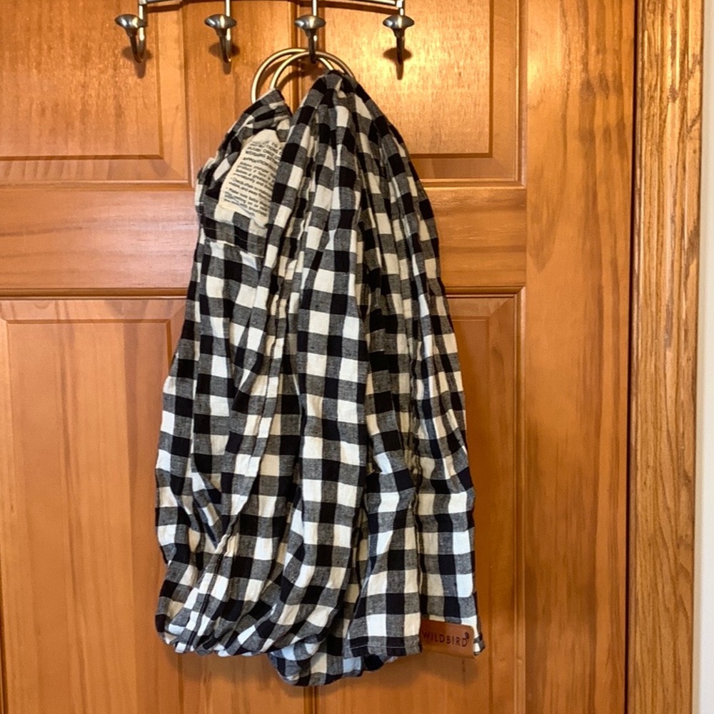 Buffalo plaid Wild Bird Sling